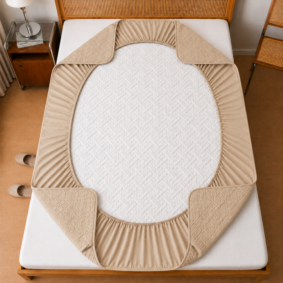 Ultra Sonic Quilted Waterproof Mattress Protector