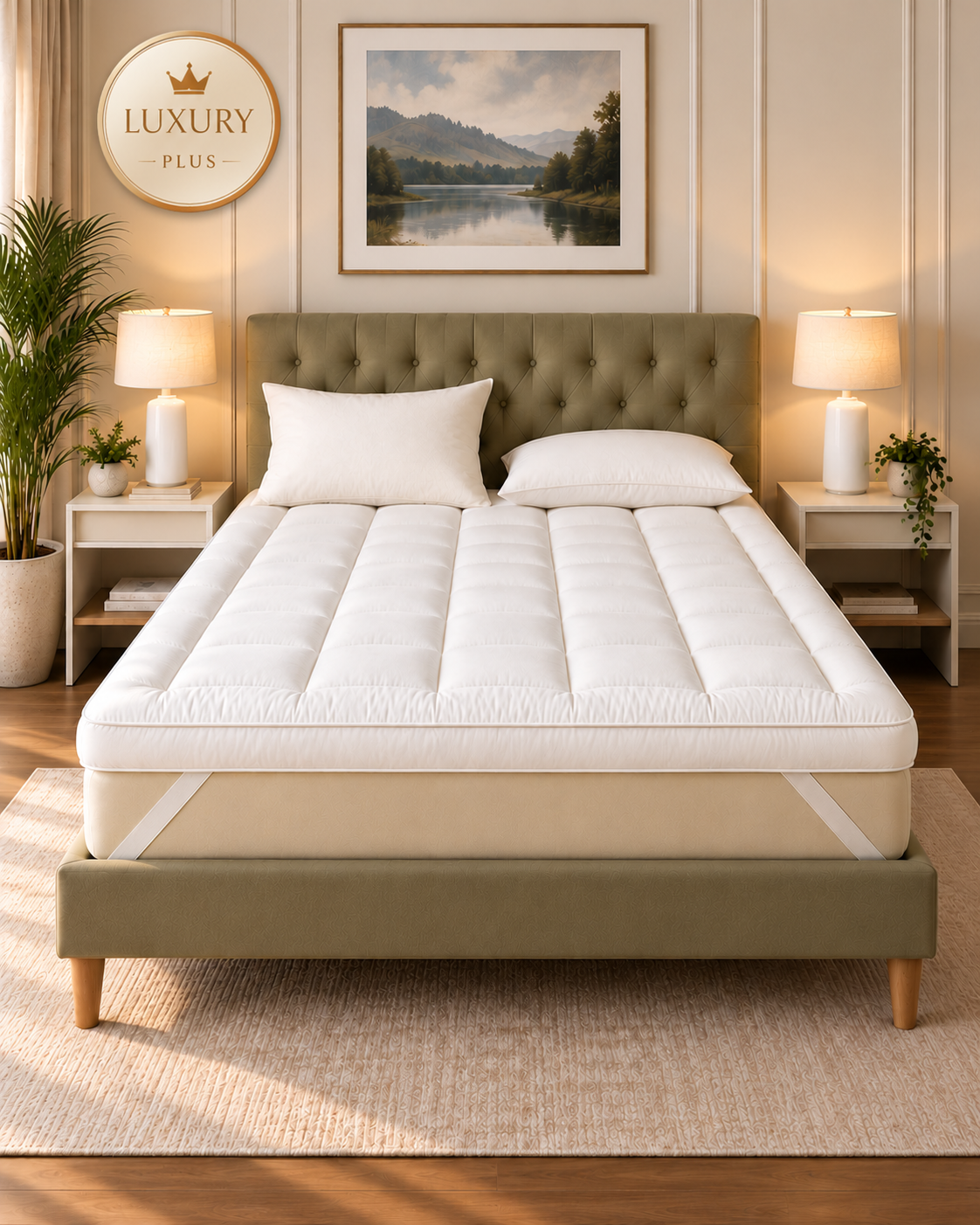 MATTRESS TOPPER LUXURY PLUS