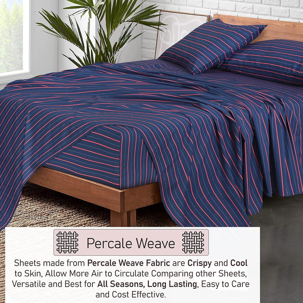 Cotton Percale Bedsheets