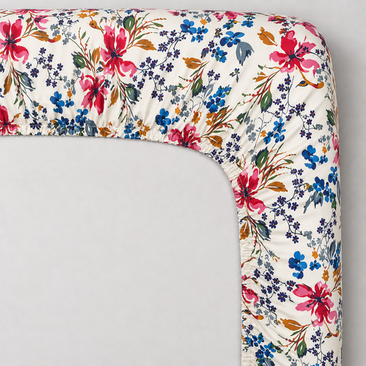 DIGITAL PRINT PERCALE FITTED SHEET FT-227
