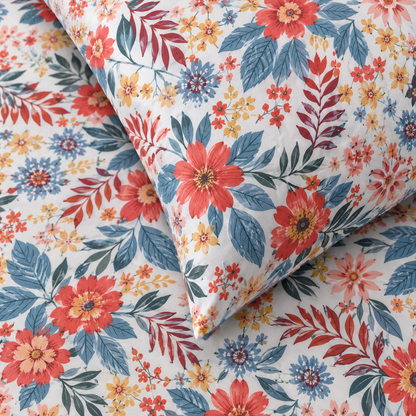 DIGITAL PRINT PERCALE FITTED SHEET FT-230