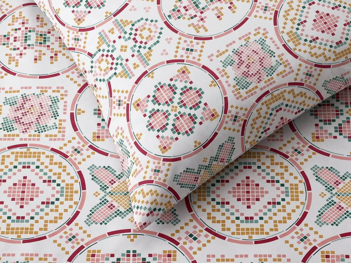 Cotton fitted sheet FT-218