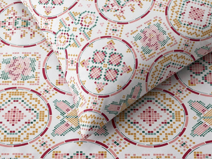 Cotton fitted sheet FT-218
