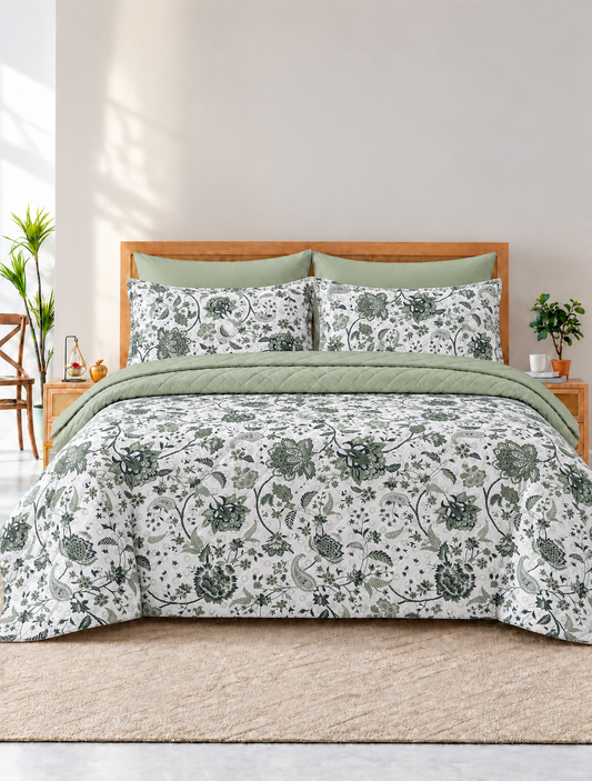 Quilted Bedspread Set
